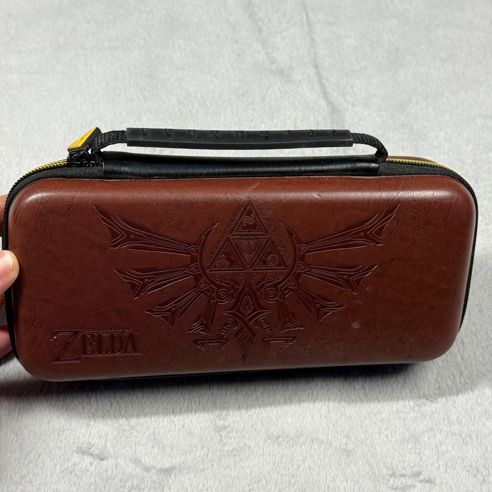 RDS Nintendo Switch Case Brown Zelda Breath of the Wild Travel Bag